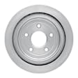 ERE-46009 Rear, Driver or Passenger Side Brake Disc, Plain Surface