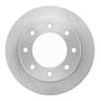 ERE-46011 Rear, Driver or Passenger Side Brake Disc, Plain Surface, 4.6L, 8Cyl