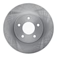 ERE-47063 Front, Driver or Passenger Side Brake Disc, Plain Surface