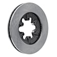 ERE-48057 Front, Driver or Passenger Side Brake Disc, Plain Surface