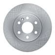 ERE-48062 Front, Driver or Passenger Side Brake Disc, Plain Surface