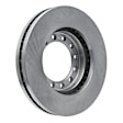 ERE-48067 Front, Driver or Passenger Side Brake Disc, Plain Surface