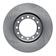 ERE-48067 Front, Driver or Passenger Side Brake Disc, Plain Surface