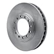 ERE-48068 Front, Driver or Passenger Side Brake Disc, Plain Surface