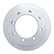 ERE-48092 Rear, Driver or Passenger Side Brake Disc, Plain Surface, 6.6L, 8Cyl