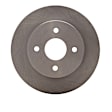 ERE-53000 Rear, Driver or Passenger Side Brake Disc, Plain Surface, 1.9L, 4Cyl