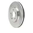 ERE-53003 Front, Driver or Passenger Side Brake Disc, Plain Surface