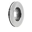 ERE-53003 Front, Driver or Passenger Side Brake Disc, Plain Surface
