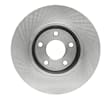 ERE-53003 Front, Driver or Passenger Side Brake Disc, Plain Surface