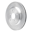 ERE-54087 Rear, Driver or Passenger Side Brake Disc, Plain Surface