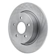 ERE-54093 Rear, Driver or Passenger Side Brake Disc, Plain Surface