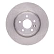 ERE-54094 Front, Driver or Passenger Side Brake Disc, Plain Surface