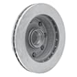ERE-54105 Front, Driver or Passenger Side Brake Disc, Plain Surface