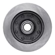 ERE-54106 Front, Driver or Passenger Side Brake Disc, Plain Surface