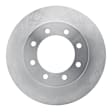 ERE-54158 Front, Driver or Passenger Side Brake Disc, Plain Surface, 4 X 4