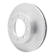 ERE-54158 Front, Driver or Passenger Side Brake Disc, Plain Surface, 4 X 4