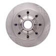 ERE-54162 Front, Driver or Passenger Side Brake Disc, Plain Surface, RWD