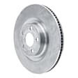 ERE-54296 Front, Driver or Passenger Side Brake Disc, Plain Surface
