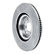 ERE-54296 Front, Driver or Passenger Side Brake Disc, Plain Surface