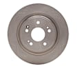 ERE-58030 Rear, Driver or Passenger Side Brake Disc, Plain Surface