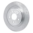 ERE-58038 Rear, Driver or Passenger Side Brake Disc, Plain Surface