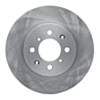 ERE-59015 Front, Driver or Passenger Side Brake Disc, Plain Surface