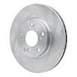 ERE-59034 Front, Driver or Passenger Side Brake Disc, Plain Surface, 282 mm