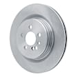 ERE-63069 Rear, Driver or Passenger Side Brake Disc, Plain Surface, 5.5L, 12Cyl