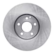 ERE-63072 Front, Driver or Passenger Side Brake Disc, Plain Surface