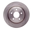 ERE-63107 Rear, Driver or Passenger Side Brake Disc, Plain Surface