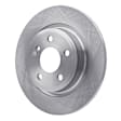 ERE-63107 Rear, Driver or Passenger Side Brake Disc, Plain Surface