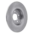 ERE-63107 Rear, Driver or Passenger Side Brake Disc, Plain Surface