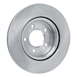 ERE-63177 Rear, Driver or Passenger Side Brake Disc, Plain Surface, 4.0L, 8Cyl