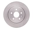ERE-65024 Rear, Driver or Passenger Side Brake Disc, Plain Surface