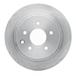ERE-67050 Rear, Driver or Passenger Side Brake Disc, Plain Surface