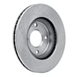 ERE-67056 Front, Driver or Passenger Side Brake Disc, Plain Surface