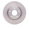 ERE-67066 Front, Driver or Passenger Side Brake Disc, Plain Surface