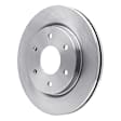 ERE-67096 Front, Driver or Passenger Side Brake Disc, Plain Surface, 5.6L, 8Cyl
