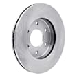 ERE-67096 Front, Driver or Passenger Side Brake Disc, Plain Surface, 5.6L, 8Cyl