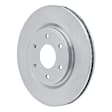 ERE-67097 Front, Driver or Passenger Side Brake Disc, Plain Surface, 5.6L, 8Cyl