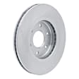 ERE-67097 Front, Driver or Passenger Side Brake Disc, Plain Surface, 5.6L, 8Cyl