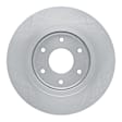 ERE-67097 Front, Driver or Passenger Side Brake Disc, Plain Surface, 5.6L, 8Cyl