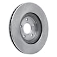 ERE-67104 Front, Driver or Passenger Side Brake Disc, Plain Surface, 2.5L, 4Cyl