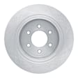 ERE-67108 Front, Driver or Passenger Side Brake Disc, Plain Surface