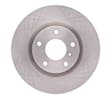 ERE-68007 Front, Driver or Passenger Side Brake Disc, Plain Surface, 3.5L, 6Cyl