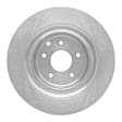 ERE-68010 Rear, Driver or Passenger Side Brake Disc, Plain Surface