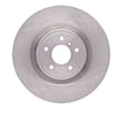 ERE-68012 Front, Driver or Passenger Side Brake Disc, Plain Surface