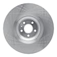ERE-73062 Front, Driver or Passenger Side Brake Disc, Plain Surface