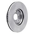 ERE-73065 Front, Driver or Passenger Side Brake Disc, Plain Surface