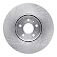 ERE-73065 Front, Driver or Passenger Side Brake Disc, Plain Surface